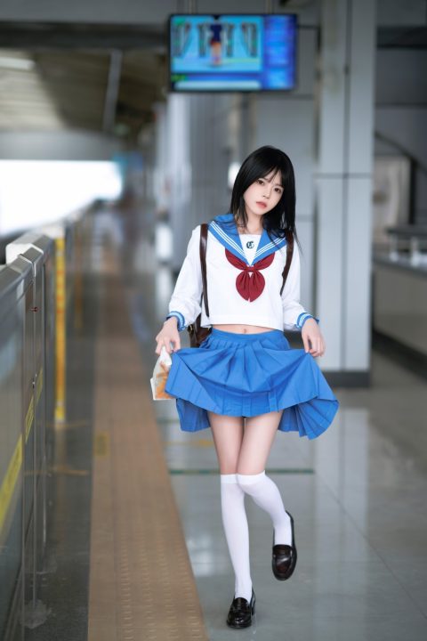 Coser@桜桃喵 地铁JK