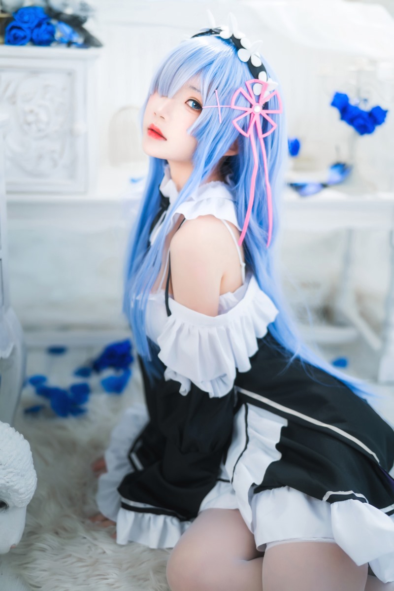 Coser@桜桃喵 长发蕾姆02