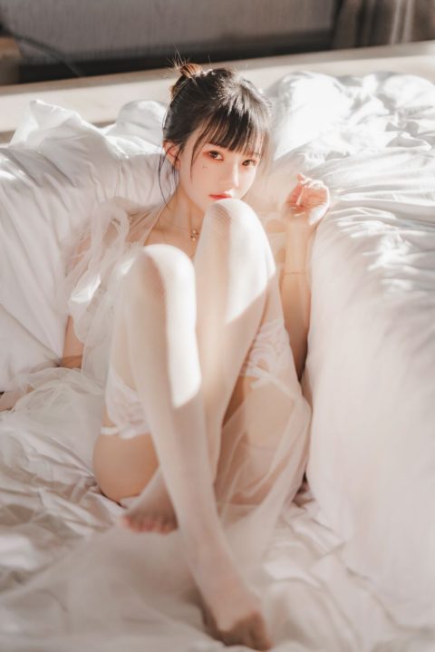 Coser@桜桃喵 白纱糖01