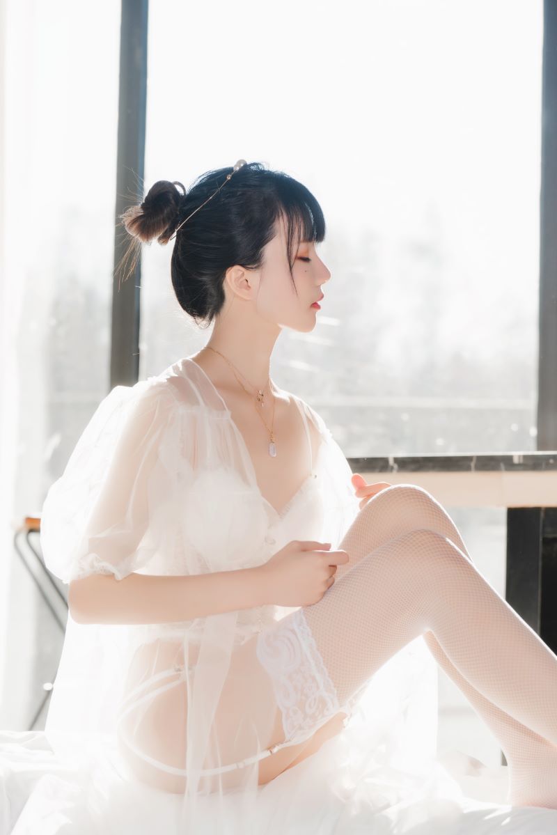 Coser@桜桃喵 白纱糖01
