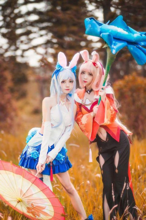Coser@桜桃喵&疯喵ss – 双人公孙离
