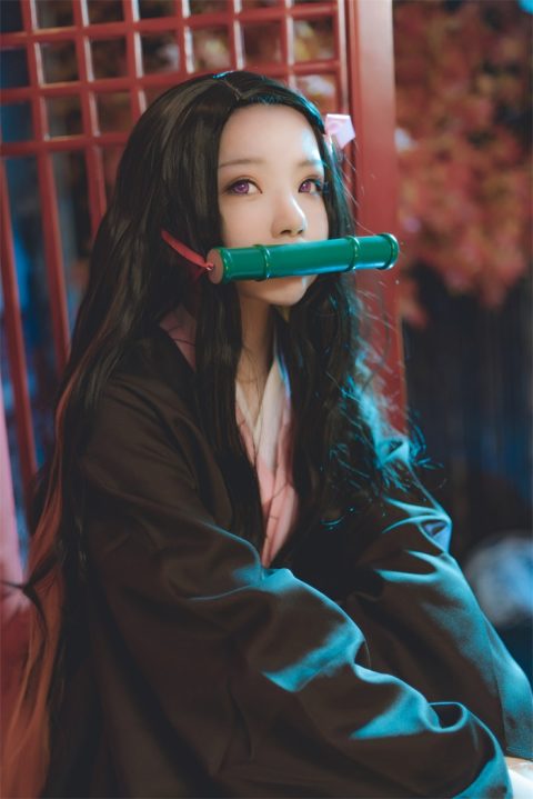 动漫Coser@桜桃喵 – 灶门祢豆子