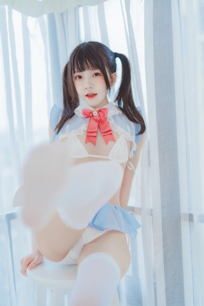 动漫Coser@桜桃喵 – 爱丽丝的兔子+特写
