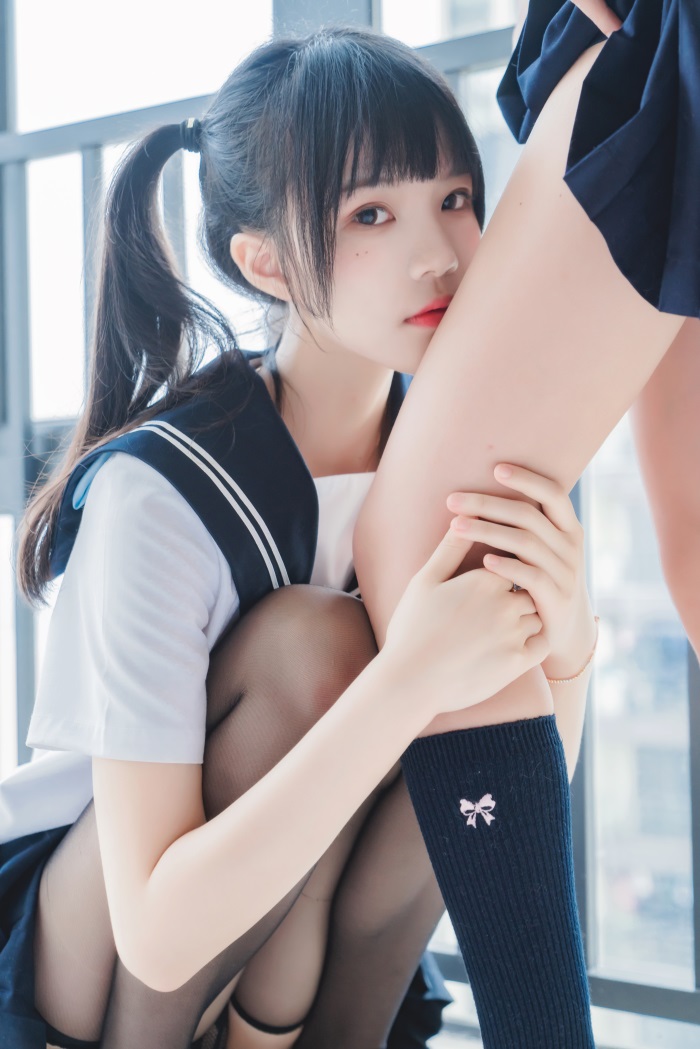 Coser@桜桃喵&木绵绵 – 她(制服×制服)