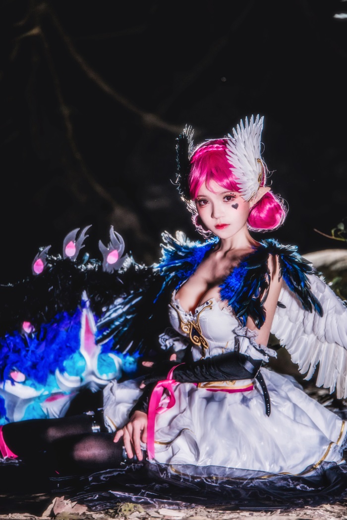 萝利风COS 桜桃喵 – 小乔天鹅之梦