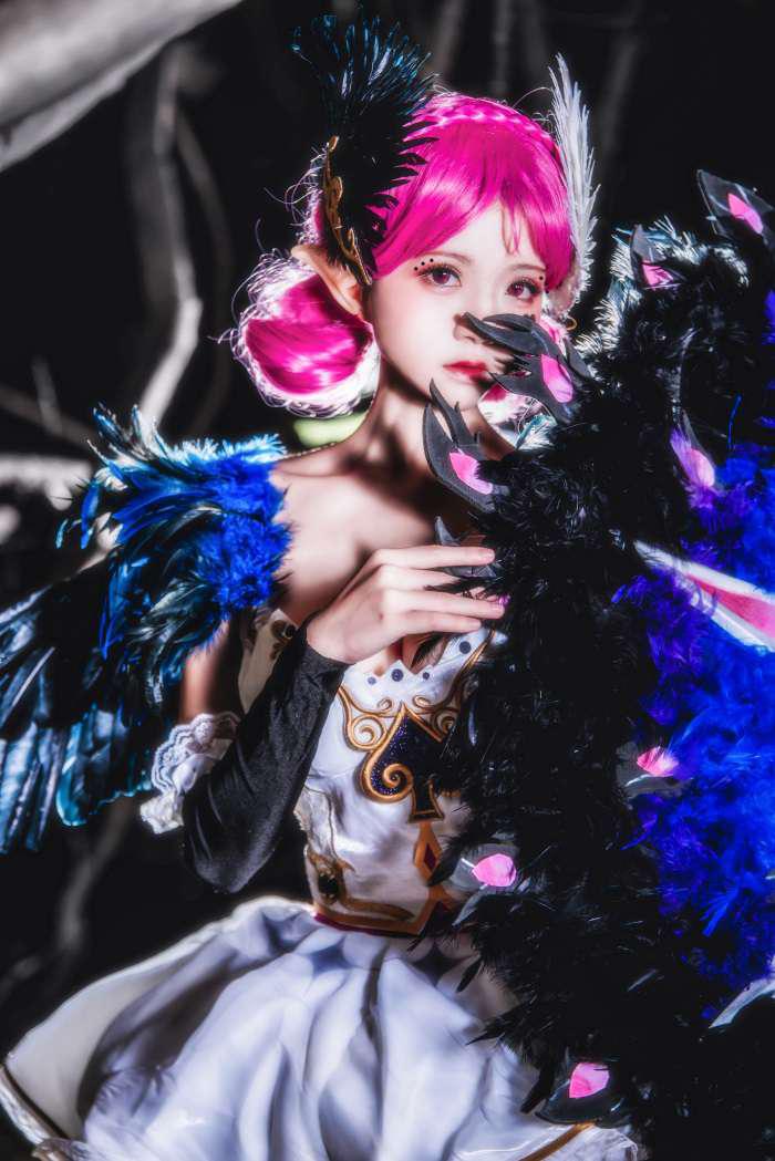 萝利风COS 桜桃喵 – 小乔天鹅之梦