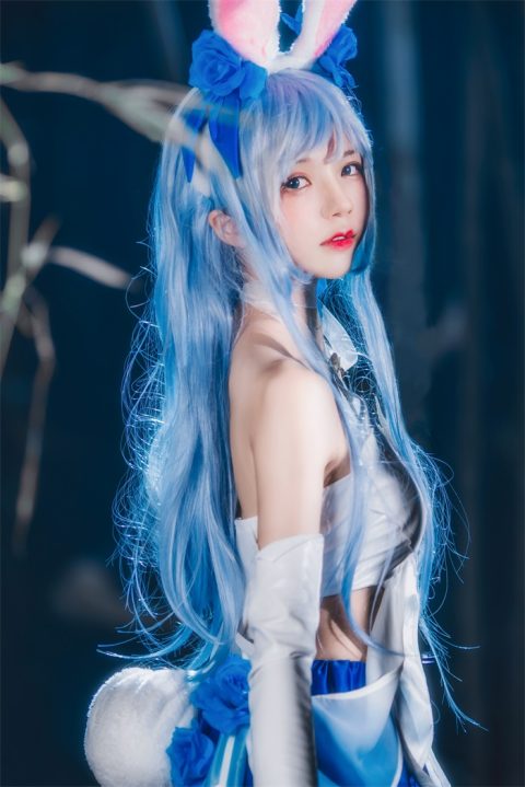 萝利风COS 桜桃喵 – 花间舞cos