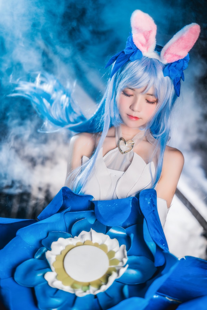 萝利风COS 桜桃喵 – 花间舞cos