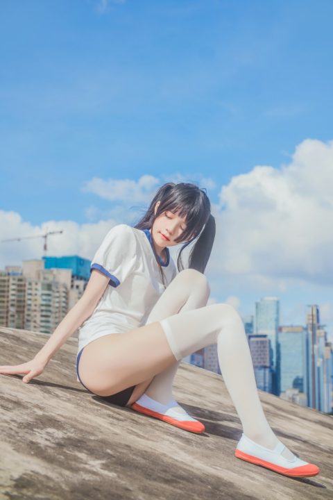 萝利风COS 桜桃喵 – 体操服