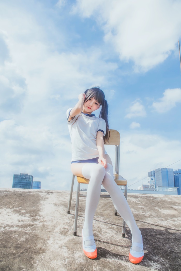 萝利风COS 桜桃喵 – 体操服