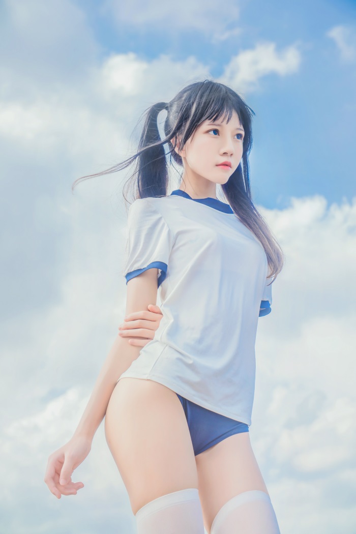 萝利风COS 桜桃喵 – 体操服