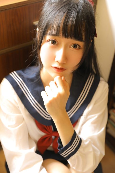 木绵绵OwO – 绵相随 JK水手服