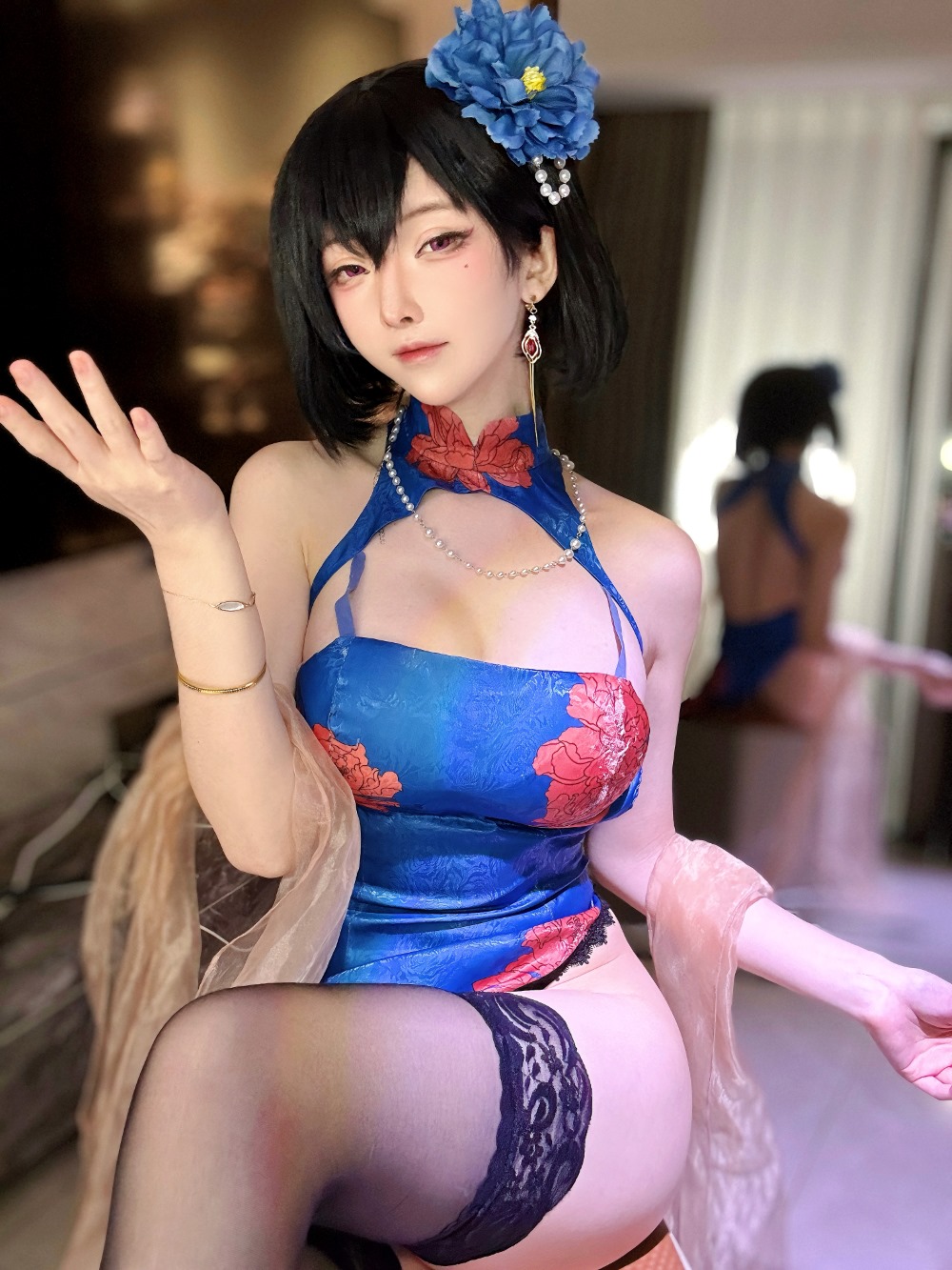 一小央泽 碧蓝航线 建武 旗袍