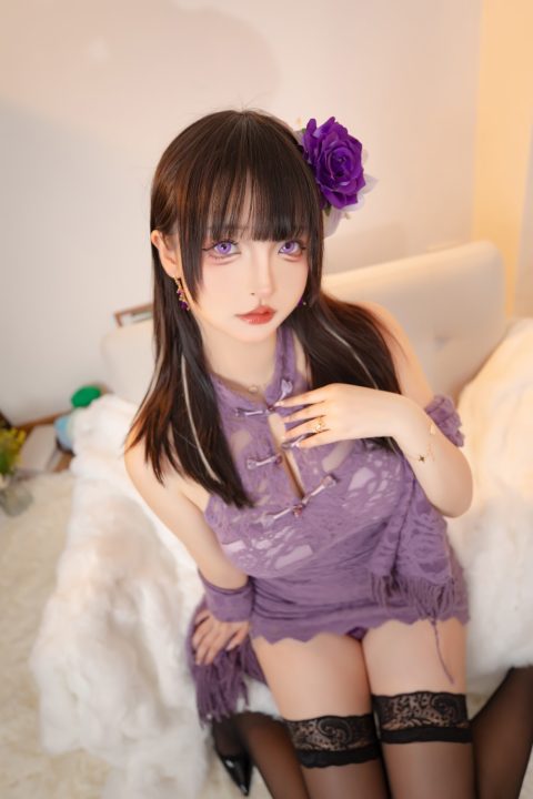 神楽坂真冬写真《紫色心情》