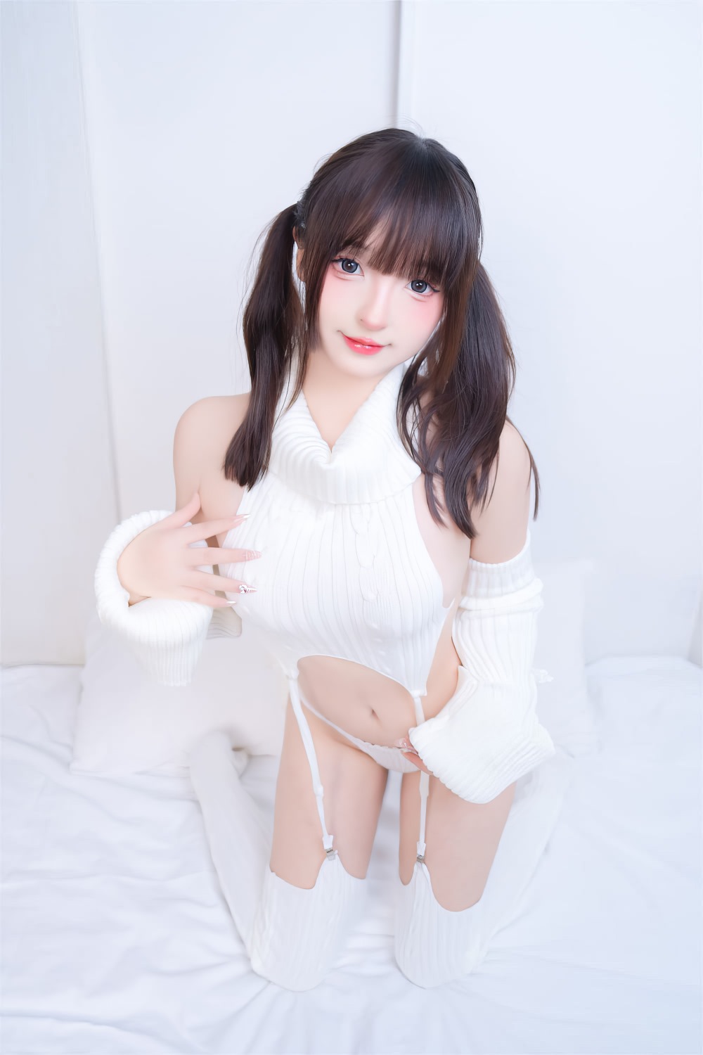 神楽坂真冬写真《斩男毛衣》
