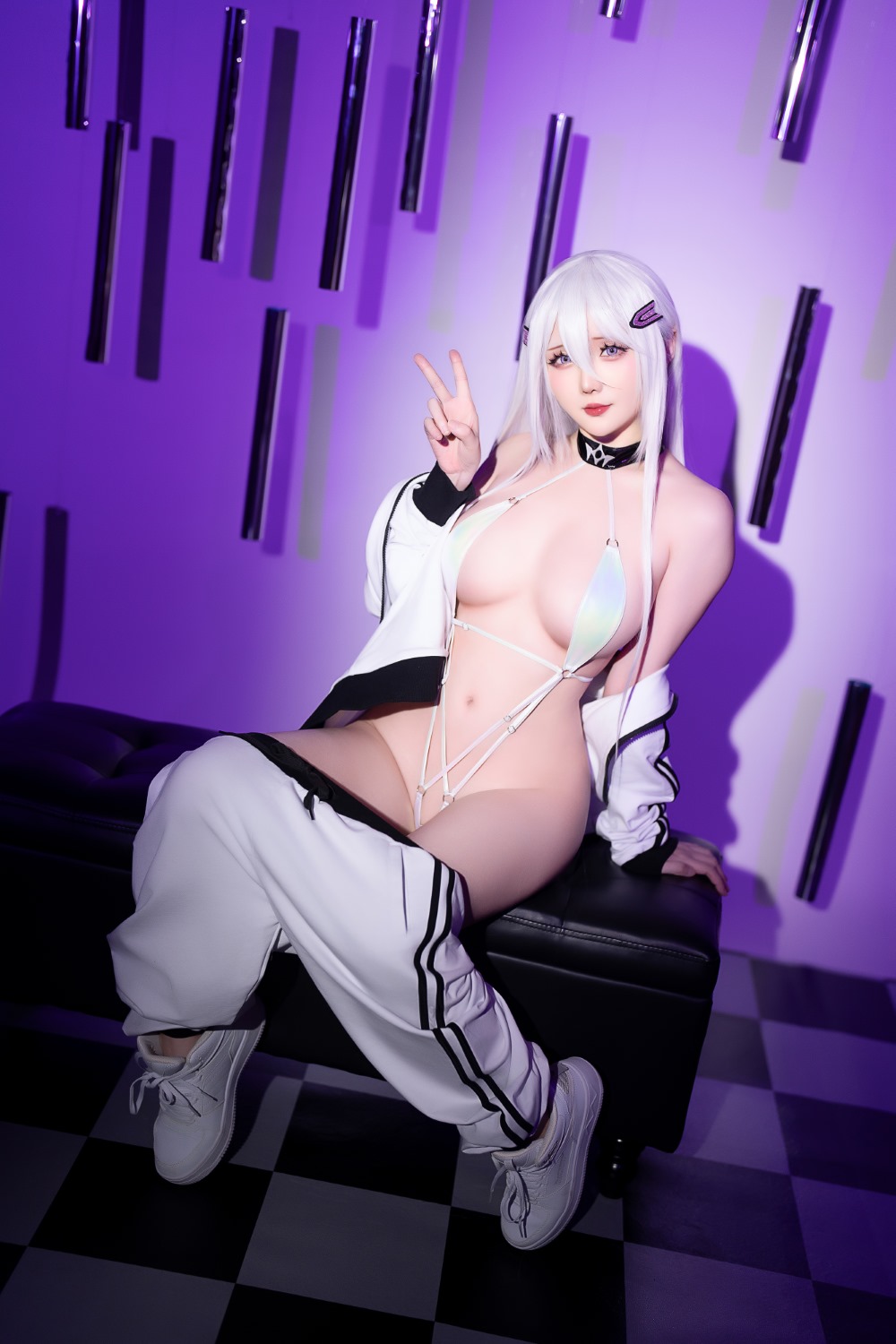 星之迟迟 2024年04月计划C 运动服✖比基尼✖️口罩