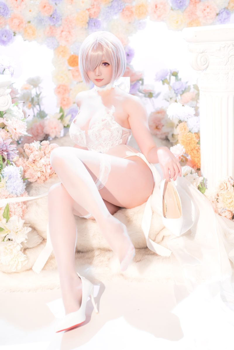 星之迟迟 3月计划C FGO 玛修婚纱