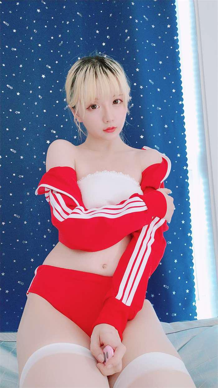 星之迟迟 定制系列 6-21 红色体操服