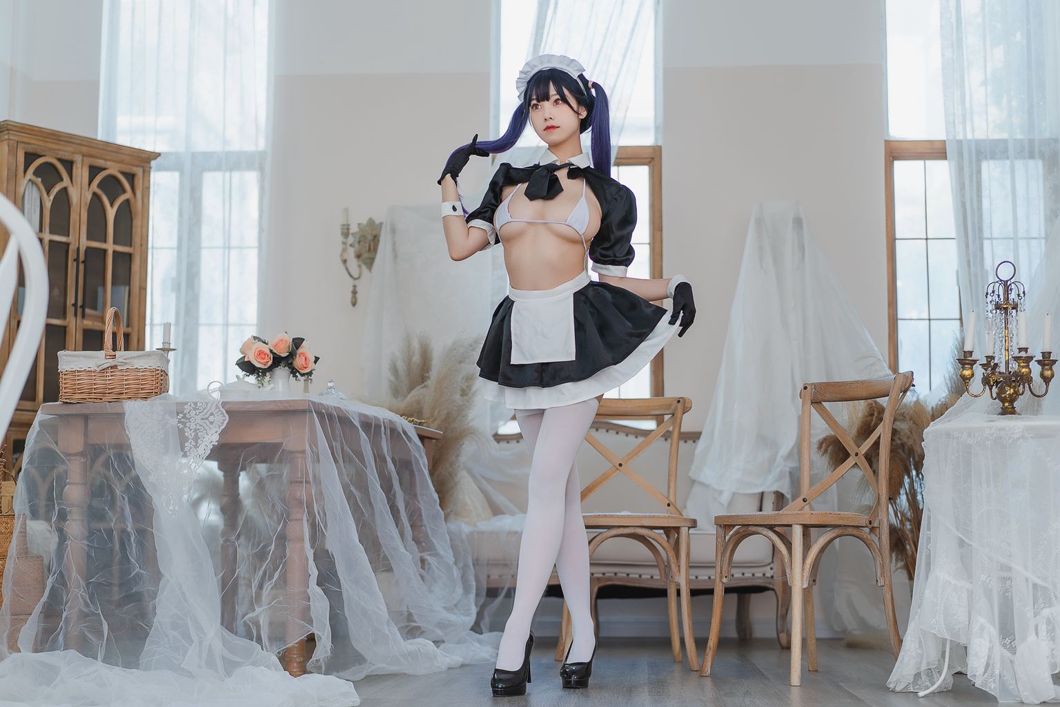 蜜汁猫裘 工作女仆