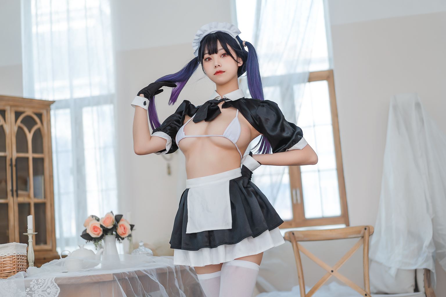 蜜汁猫裘 工作女仆
