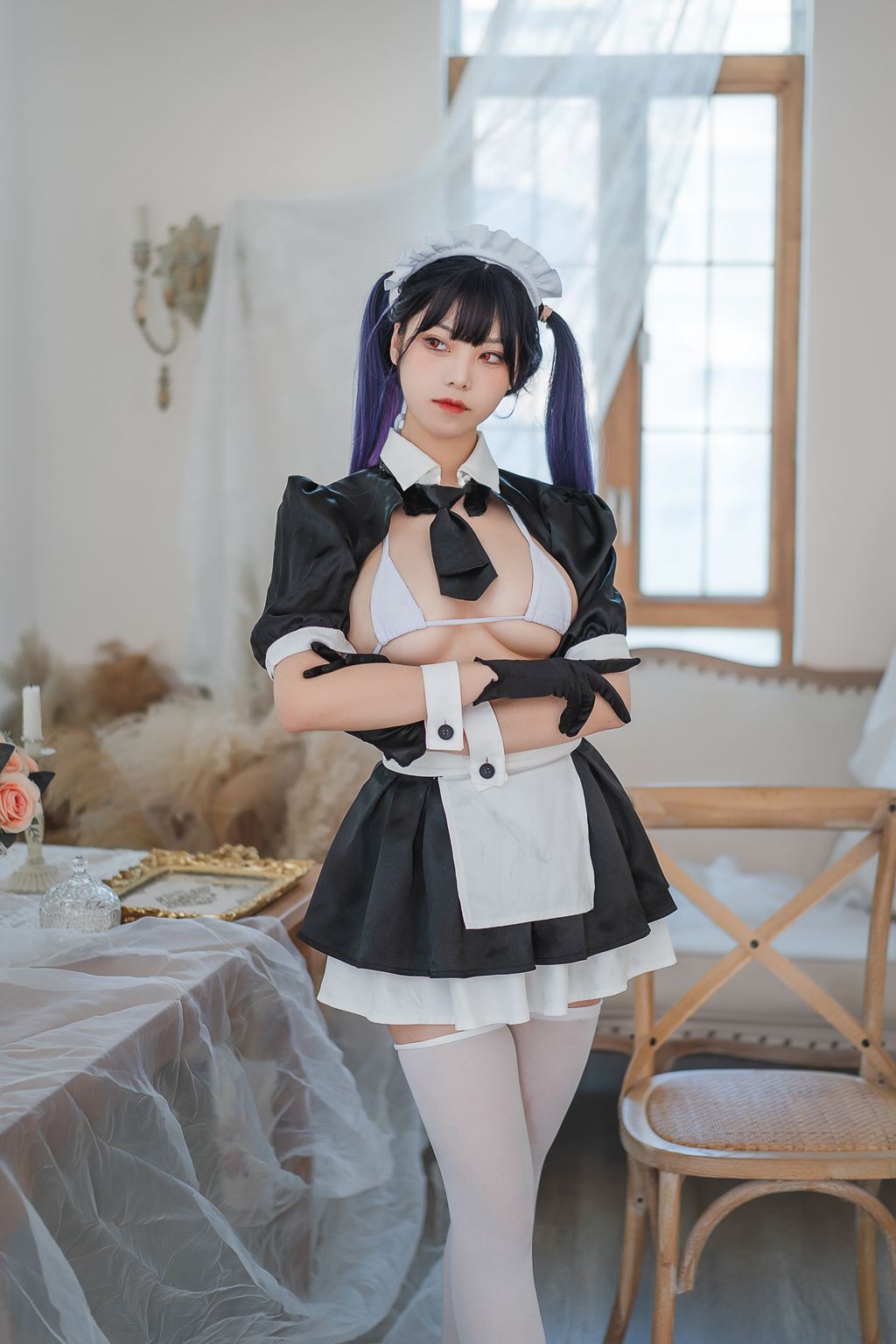 蜜汁猫裘 工作女仆
