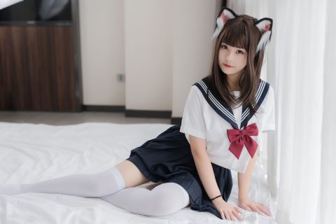 蜜汁猫裘 猫耳JK