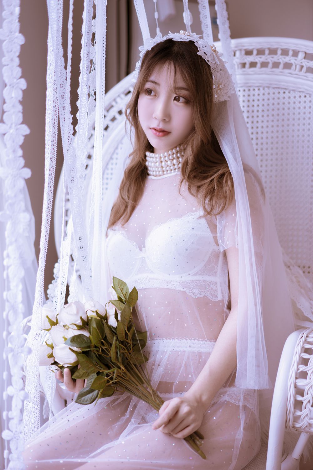 黑川- 年上彼女 白色婚纱
