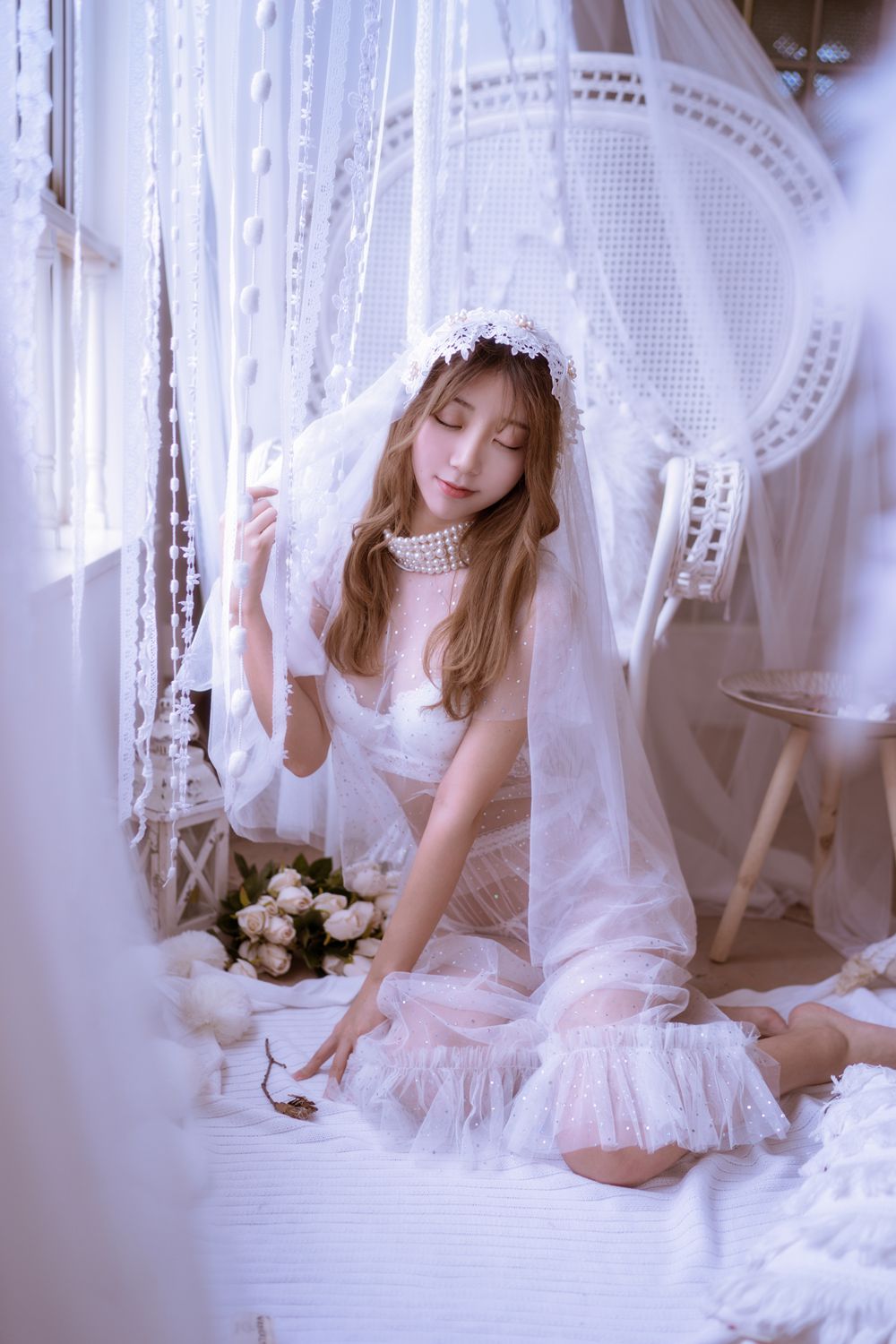 黑川- 年上彼女 白色婚纱