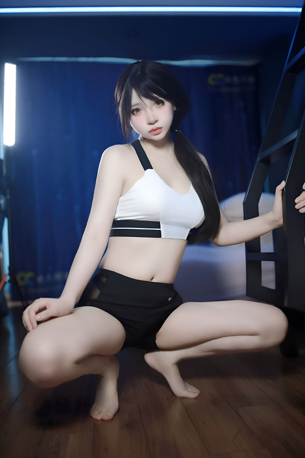 疯猫SS网紅Coser@疯猫ss 运动风