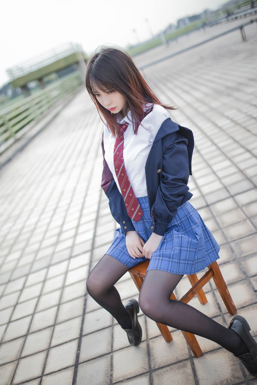 疯猫ss 天台JK