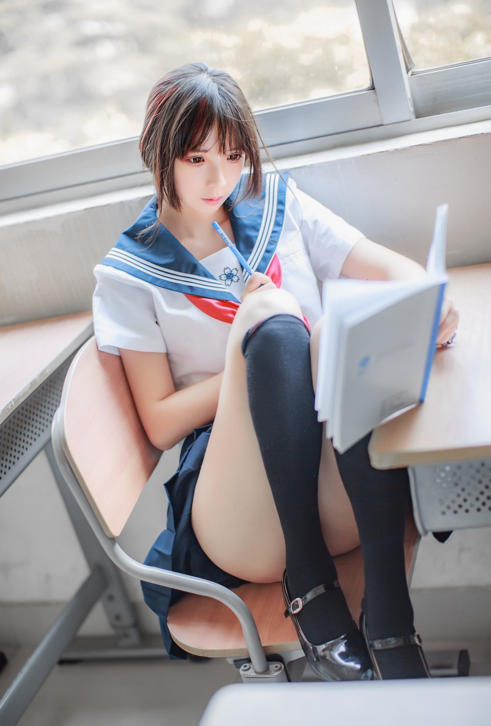疯猫ss 同桌的水手服