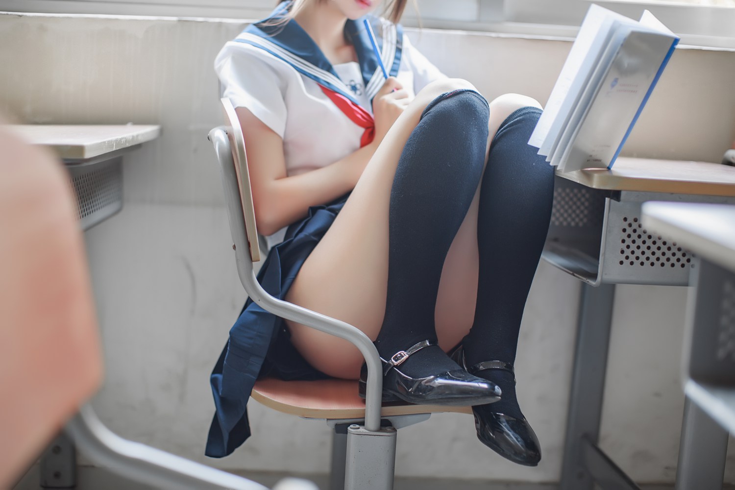 疯猫ss 同桌的水手服