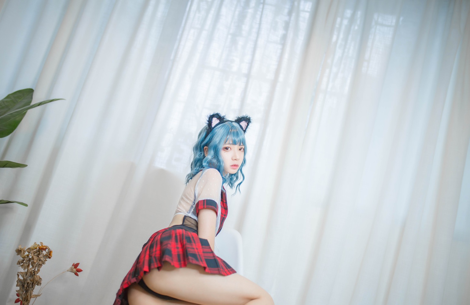 疯猫ss 蓝发