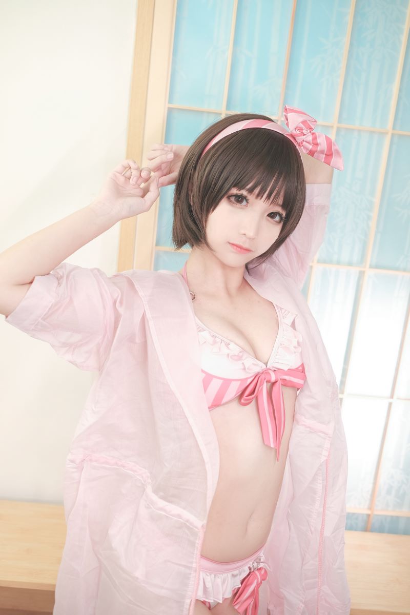 蠢沫沫 加藤惠泳装