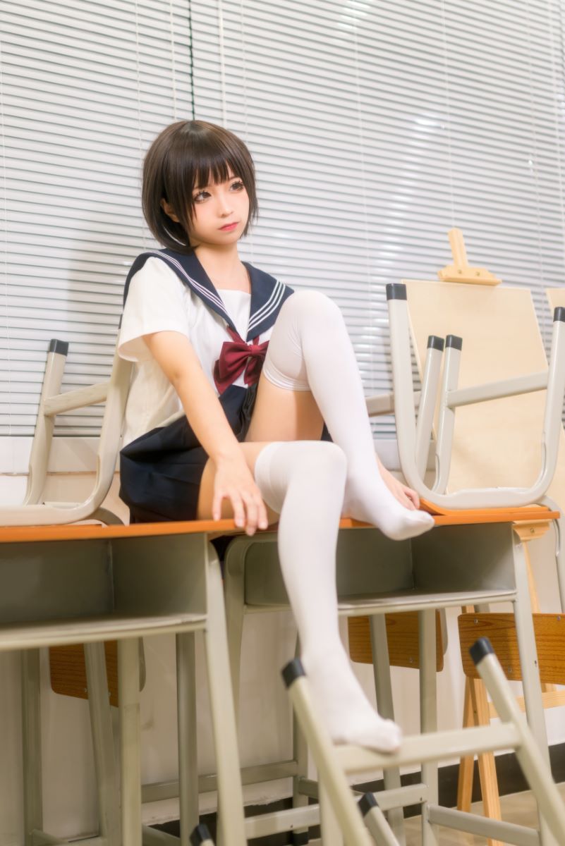 蠢沫沫 蓝体操服