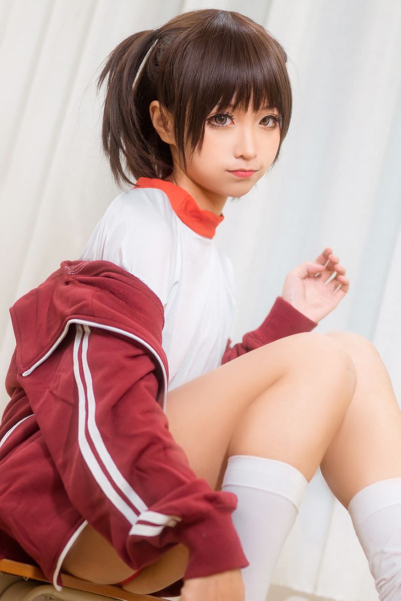 蠢沫沫 体操服红