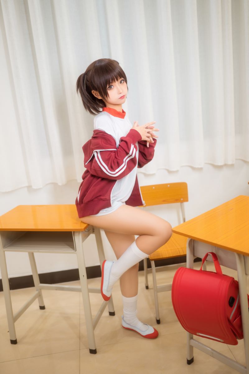 蠢沫沫 体操服红