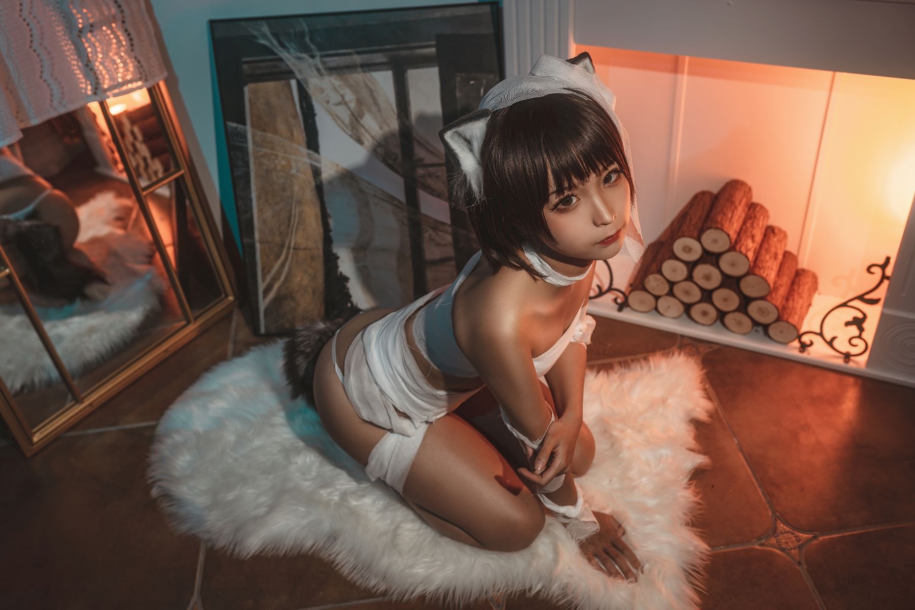 蠢沫沫 绷带猫