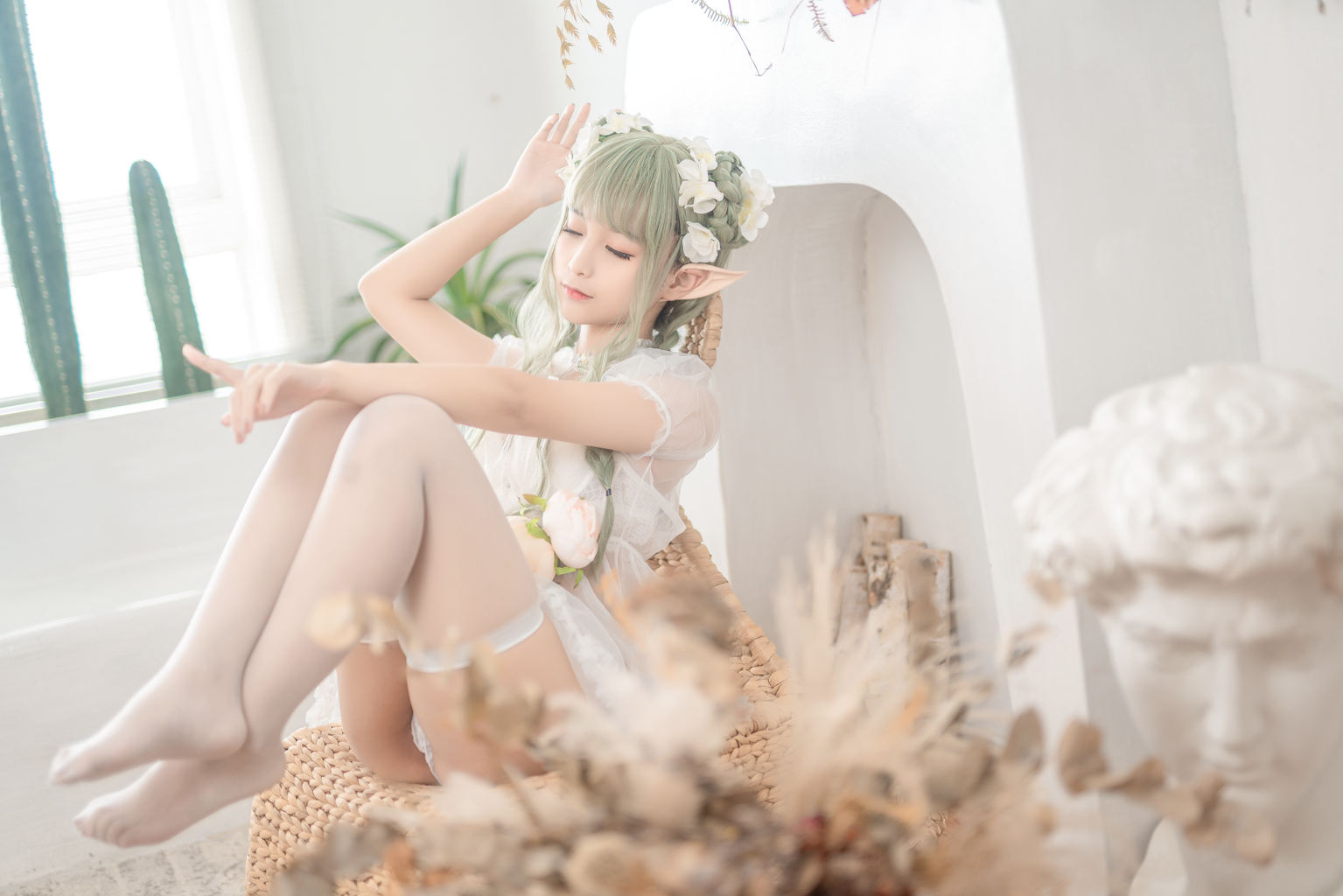 蠢沫沫《尖耳国度》绿精灵