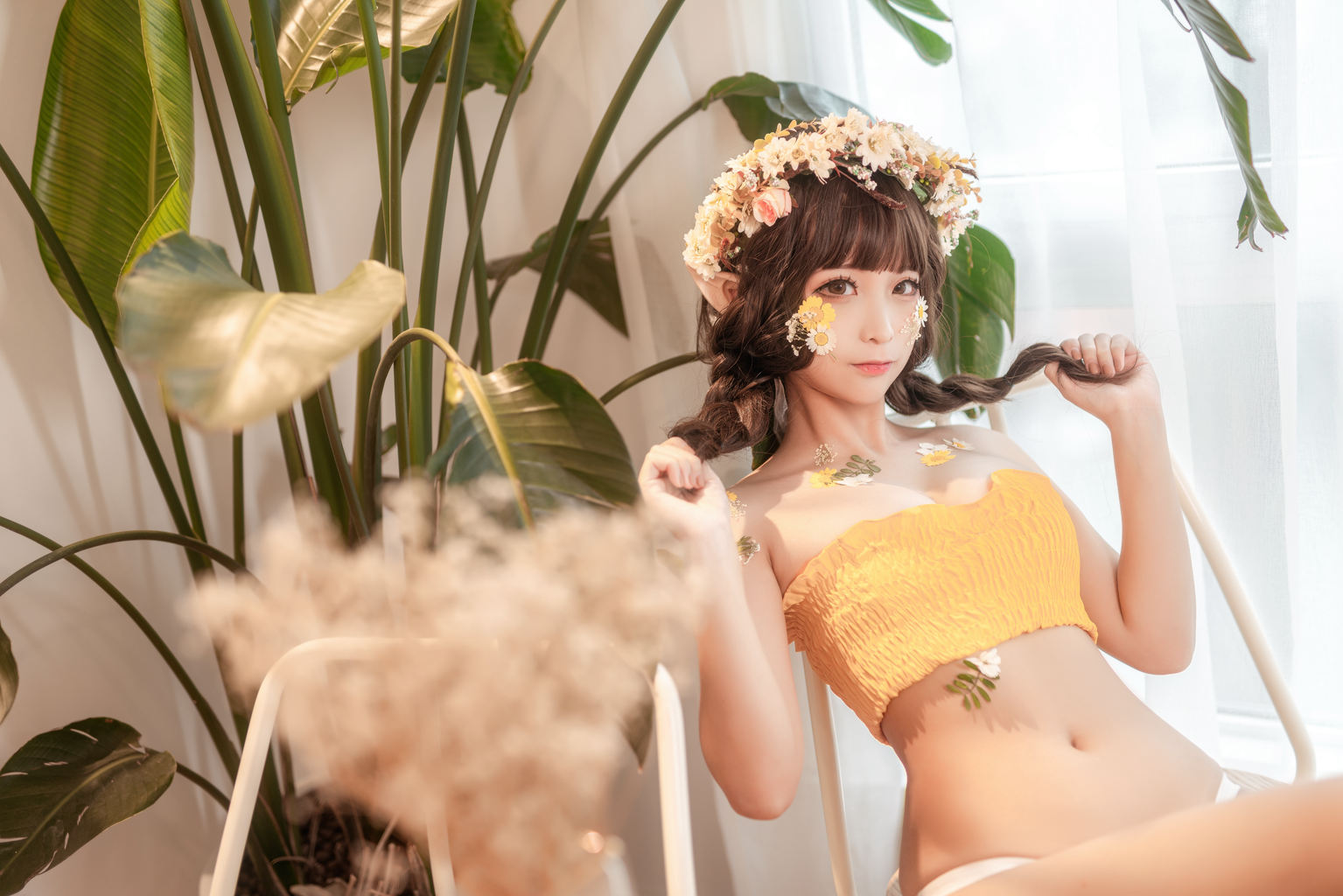 蠢沫沫《尖耳国度》花精灵
