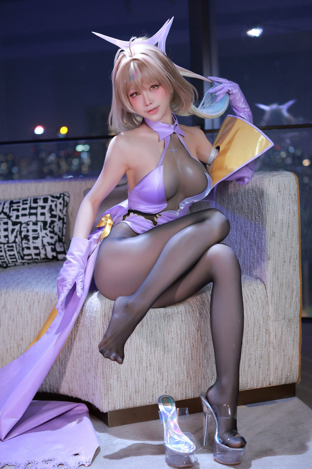 水淼aqua Nikke胜利女神 阿妮斯·超级巨星·星光