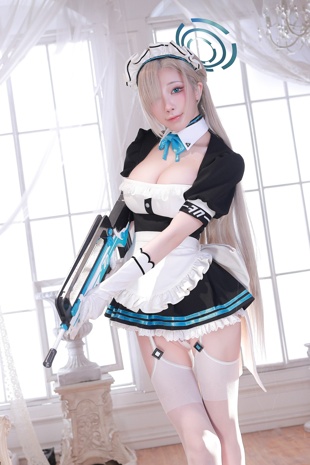 水淼aqua 碧蓝档案 一之濑明日奈女仆