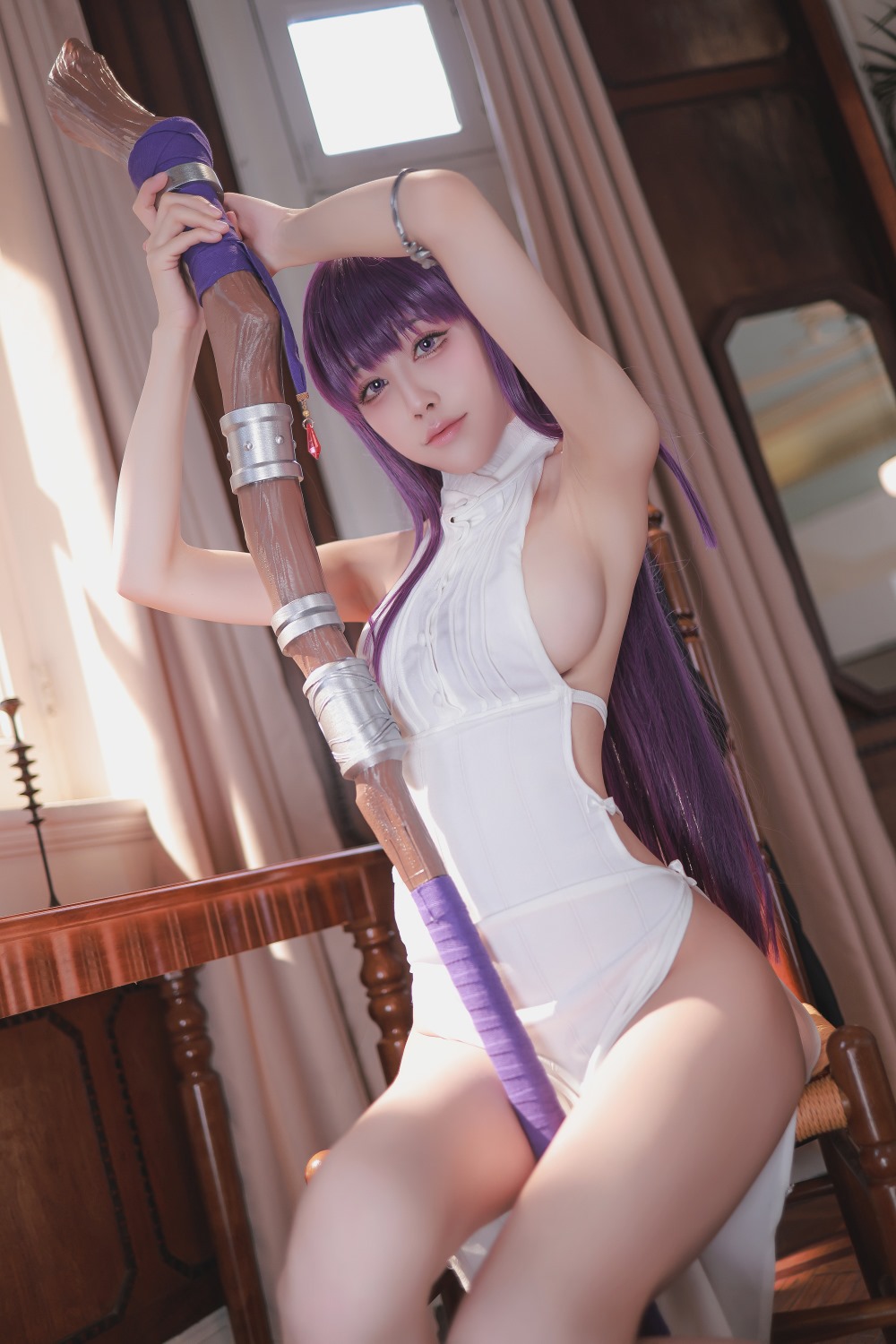 水淼aqua 葬送のフリーレン フェルン コスプレ