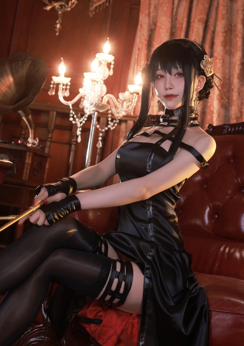 水淼aqua 约尔 黑礼服