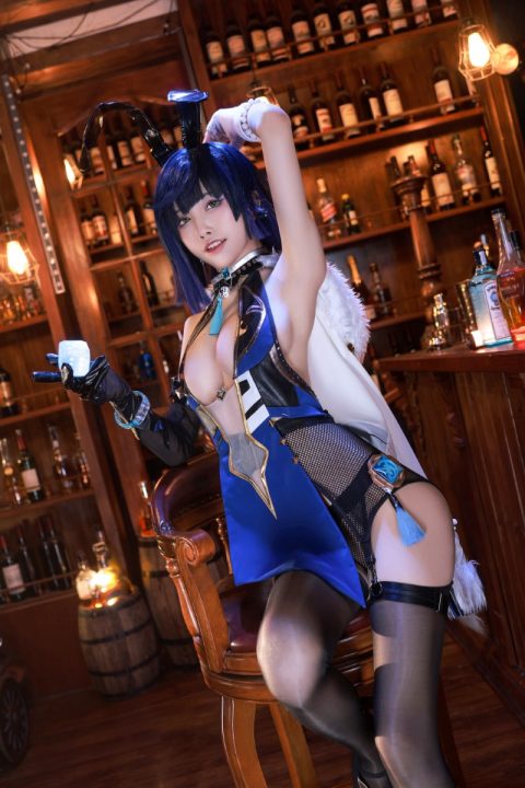 水淼aqua 原神 夜蘭