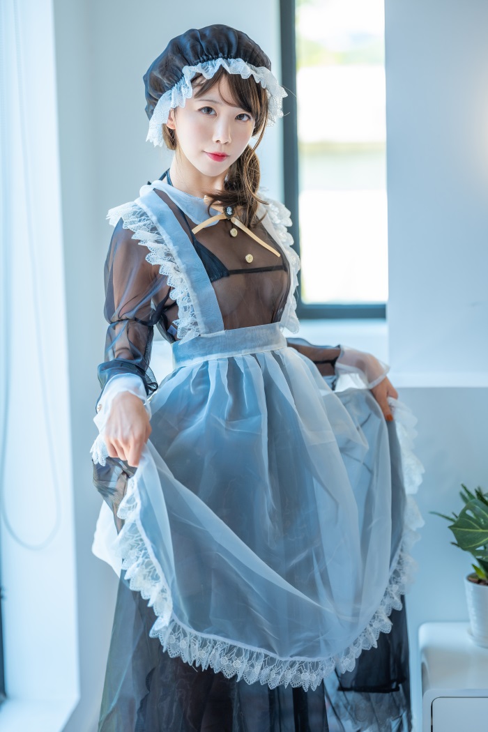 水淼aqua 透明女仆
