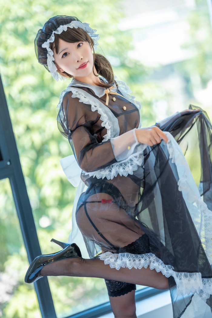 水淼aqua 透明女仆