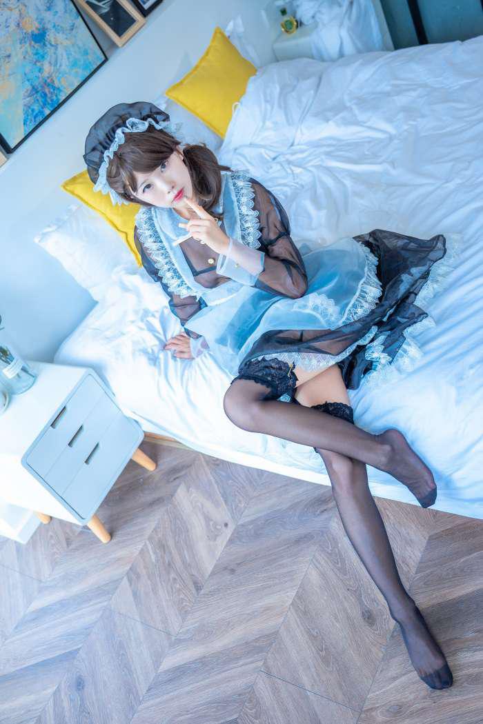 水淼aqua 透明女仆