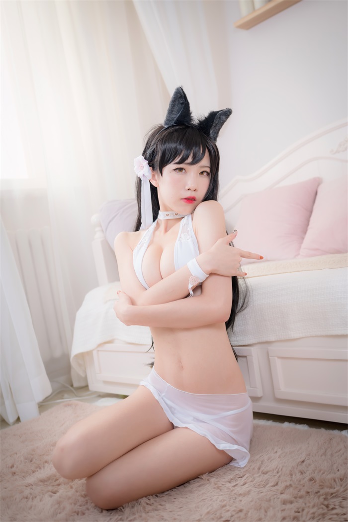水淼aqua 爱宕犬 水着