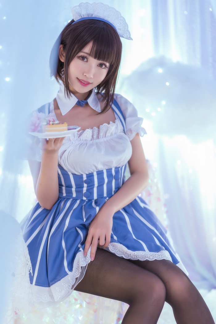 鳗鱼霏儿 – 加藤惠 女仆